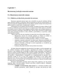 Doc Cap 5 Recrutare Si Selectie Maria Merry Academia Edu