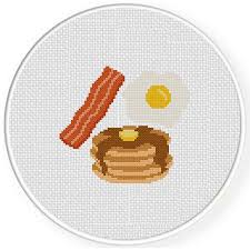 Complex cross stitch patterns i have cross stitched for over 20 years. Breakfast Cross Stitch Pattern Daily Cross Stitch