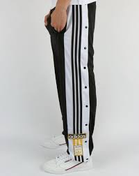 Black And Red Adidas Tracksuit Bottoms Adidas Originals Og Adibreak Track Pants Black Track Pants Outfit Adidas Retro Black Pants