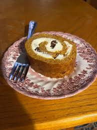 It's pumpkin roll time! Homemade...