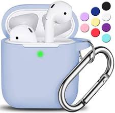 Airpods Case Cover With Keychain R Fun Full Protective Silicone Airpods Accessories Skin Cover For Women Girl With Apple Airpods Wireless Charging Case Front L In 2020 Case Cover Airpod Case Case