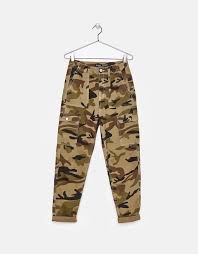 Bershka Black Cargo Pants With Chain Camouflage Cargo Pants Camouflage Cargo Pants Pants Cargo Pants