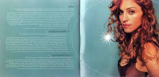 Madonna Ray Of Light 1998 Booklet 006 Lyrics Frozen Power Of Goodbye To Have And Not To Hold Madonna Ray Of Light Hair Styles Hair