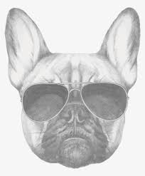 French bulldog, portrait, happy dog face, sketch, black and white graphic vector illustration. French Bulldog Secrets French Bulldog Drawing 1200x1200 Png Download Pngkit