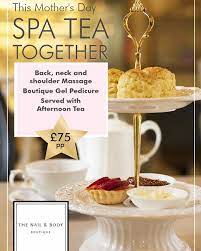 Treat Your Lovely Mum This Mothers Day Enjoy A Pamper And Afternoon Tea With Us Mothers Day Spa Afternoon Tea Gel Pedicure