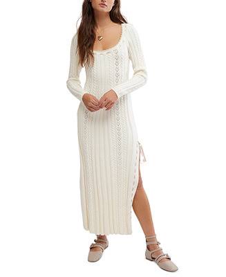 Free People Golden Hour Knit Midi Dress