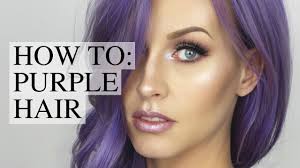 Purple is a color that symbolizes prosperity, power, and excitement, and it looks good on a variety of different skin tones. How To Dye Your Hair Purple Youtube