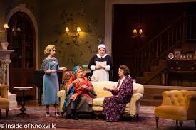 Edward hall dan stevens, leslie mann, isla fisher, judi. A Preview Of Blithe Spirit Presented By Clarence Brown Theatre Inside Of Knoxville