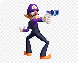 He is also known as the wicked witch of the waa and has repeatedly been convicted of criminal stupidity. Waluigi With Gun Free Transparent Png Clipart Images Download