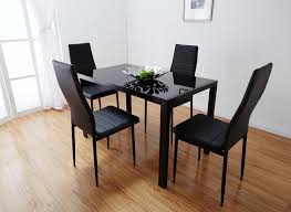 This type of table really goes well with all kinds of dinnerware that you use on the table. Black Glass Dining Room Table And Chairs 41 New Ideas Download