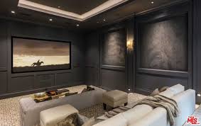 90 Home Theater Media Room Ideas Photos Small Home Theaters Home Theater Seating Small Media Rooms