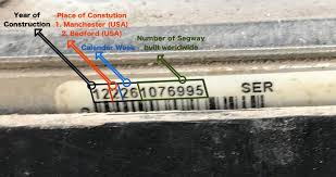 There seems to be too many numbers in the serial number. How Old Is That Segway Aways Check Serial Numbers Here S How