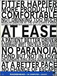 Fitter Happier Ok Computer Soundtrack To My Life Radiohead