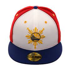 Exclusive New Era 59fifty Golden State Warriors Filipino Heritage Hat White Royal Red 40 00 New Era 59fifty New Era Fitted Hats