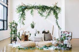10 Places To Rent Greenery Garlands In Toronto Vintagebash Boho Picnic Decor Wedding Deco
