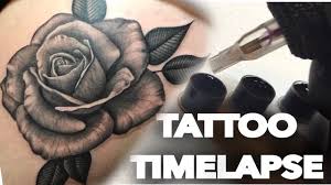 Pennywise realistic black and grey tattoo by george supreme drone (los angeles tattoo artist). Tattoo Time Lapse Black N Grey Rose Chrissy Lee Youtube