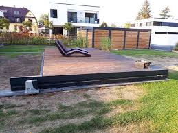 Pooldeck Planung Pooldeck Selbst Bauen Kleine Hinterhof Pools Schwimmbader Hinterhof Poolabdeckung