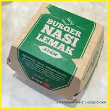 Kak hajar figured out how to upscale 50 packs of nasi lemak to 5,000 packs and she doesn't shirk on quality. Eat What Eat Where Just One Food Mcd S Nasi Lemak Burger