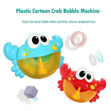 Motorized bubble machine *see offer details. Bubble Machine Big Crab Automatic Bubble Maker Blower Music Bath Toy For Baby Buy At A Low Prices On Joom E Commerce Platform