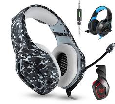 K1 Pc 3 5 Stereo Gaming Headset Sound Wired Headphone Microphone Laptop Ps4 Game Unbranded Ps4 Gaming Headset Headphones With Microphone Gaming Headset