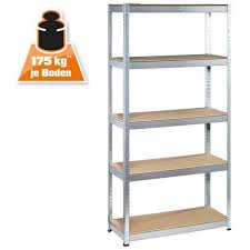 Obi Metall Schwerlast Steckregal Silber 180 Cm X 90 Cm X 40 Cm Kaufen Bei Obi Regal Steckregal Obi