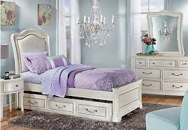Kids hilton head white 5 pc full upholstered bedroom. Sleek Sweet And Fashionable The Kayla Twin Bedroom Is A Contemporary Sleeping Retrea Girls Bedroom Furniture Sets Girls Bedroom Sets Girls Bedroom Furniture