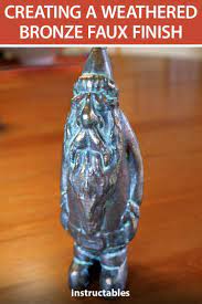 Creating A Weathered Bronze Faux Finish Faux Finish Bronze Painted Bronze