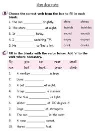25 English Worksheet For Class 2 In 2020 Grammar Lessons Grammar Worksheets English Grammar