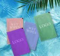Individually Packed Wet Towels - Lemon Scent, Hypoallergenic