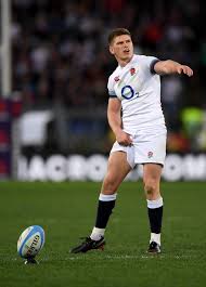 England's rugby union captain is as famous for his stoic reserve off the pitch as his precision and power on it. Footy Players Owen Farrell Of England Rugby Men Hot Rugby Players Rugby Boys