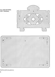 Fotografii Scroll Saw Patterns Scroll Saw Pattern Craft Box