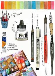 So, here's a list of the art supplies i use to paint both in the studio and plein air. Sign Up Tumblr Art Blog Watercolor Art Watercolor Paintings