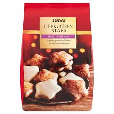 Tesco Lebkuchen Stars 250g Tesco Groceries