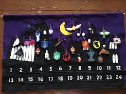 Harry Potter Advent Calendar For Christmas Took A While But I Finished It Just In Time To Harry Potter Advent Calendar Harry Potter Quilt Harry Potter Fabric