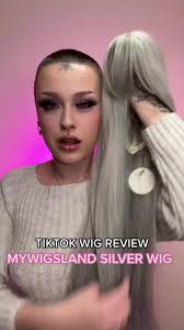 Silver grey wig review from beautiful @Ciara Waters 😍😍😍 #wigreview  #wigrecommendation #mywigsland #foryou #springsale #greywig