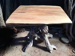 Center hall, small dining table or dramatic bedside! Driftwood Tables Chairs Furnishings Woodenzone Driftwood Art Sculpture
