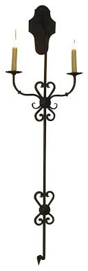 Let 1stdibs help you set the mood with the right wall lights and sconces for your home. Jasmine Double Tall Wall Sconce Mediterranean Wall Sconces By Laura Lee Designs Houzz