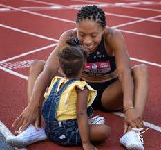 From 2003 to 2013, felix specialized in the 200 meter sprint and gradual. Mother Magic Quanera Hayes Allyson Felix Finish 1 2 In 400 Final To Qualify For Olympics