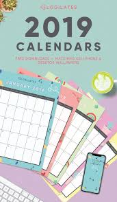 The Legit Cutest 2019 Printable Calendars Blogilates Calendar Printables Blogilates Matching Wallpaper