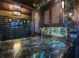 I Am In With This Labradorite Countertop Kitchen Remodel Countertops Gemstone Countertops House Design