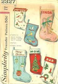Alaza christmas stockings, 18 inches burlap with large vintage rose gold moroccan and plush faux fur cuff stockings, for family holiday xmas party decorations(701b) $8.98 $ 8. Simplicity 2327 Vintage Christmas Stockings Christmas Stockings Christmas Stocking Pattern