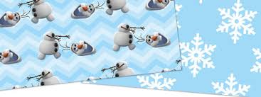 free printable olaf snowman pattern paper
