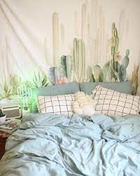 The Cactus Tapestry In 2021 Luxurious Bedrooms Bedroom Layouts Dorm Room Decor