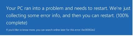 Windows Server 2012 Crash Error 0xc00002e2 Mohamad A Sallal Blog