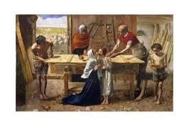 John Everett Millais Christ In The House Of His Parents Christ In The House Of His Parents The Carpenter S Shop Giclee Print John Everett Millais Art Com Art Giclee Print Posters Art Prints