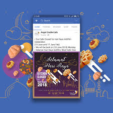 I was so excited when raya approved my profile. Hari Raya Eid 2018 Social Media Post On Behance