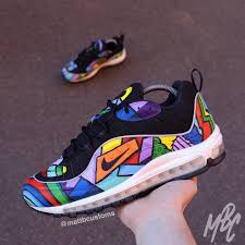 Custom Nike Airmax 98 Customs By Mattbcustoms Follow Panza Team For Next Giv Airmax Airmax1 Airmax1everyday Airmax87 Airma Nike Air Max Nike Air Max