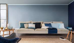 Blue Is The Nation S Favourite Colour So What Better Shade For Our Colour Of The Year 2017 Den Room Wall Colors Living Room Wall Color Simple Interior Design