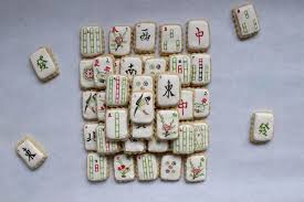 Chinese Mahjong Holiday Candy Recipes Chinese New Year Cookies Fun Cookies