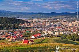 Harta romaniei, harta rutiera intre ramnicu valcea si ranca. Ramnicu Valcea